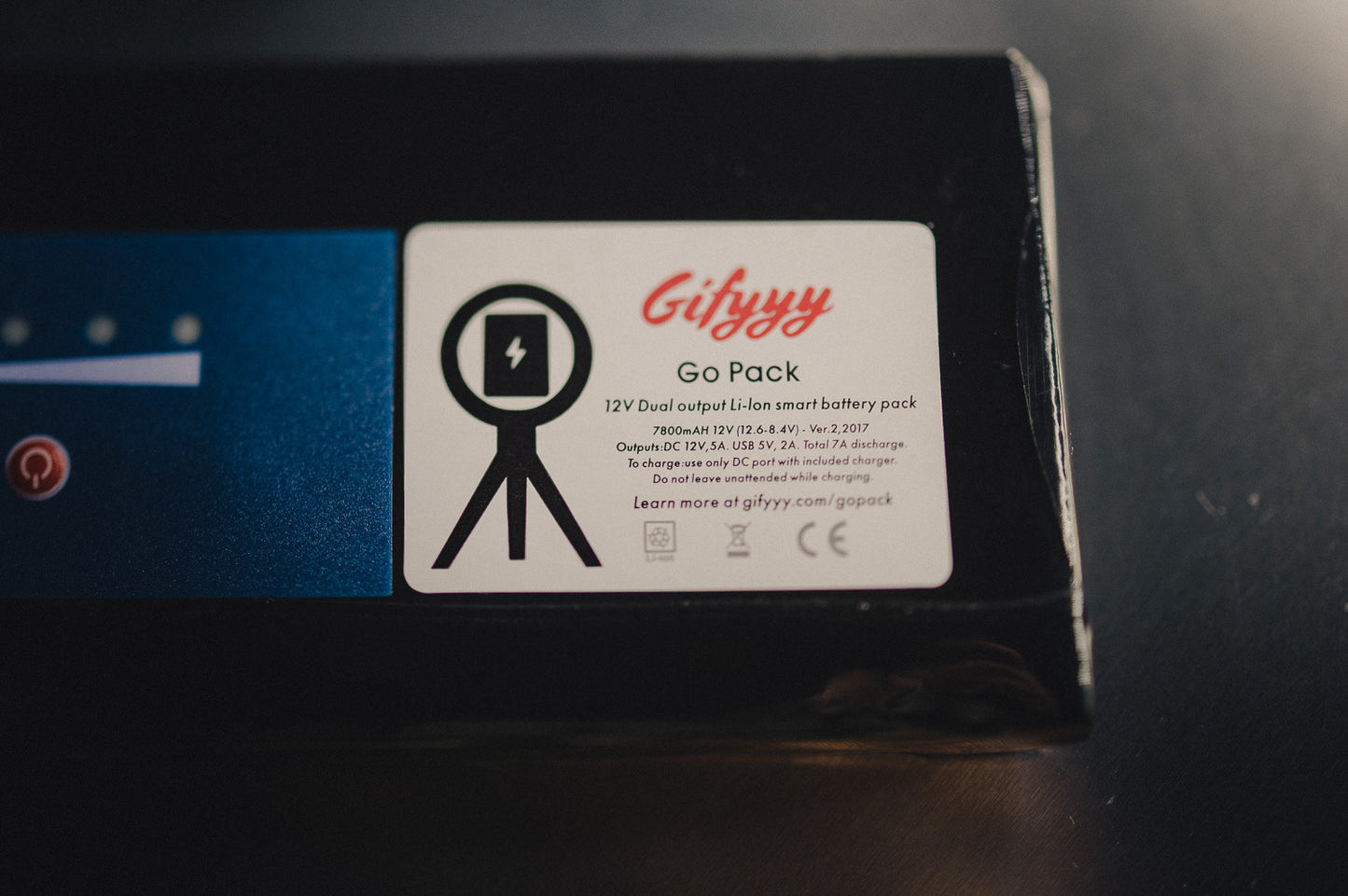 The Gifyyy Go-Pack Battery (dual-output)